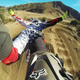 Illustration for article titled This is the coolest view I've ever seen of a motorbike jump
